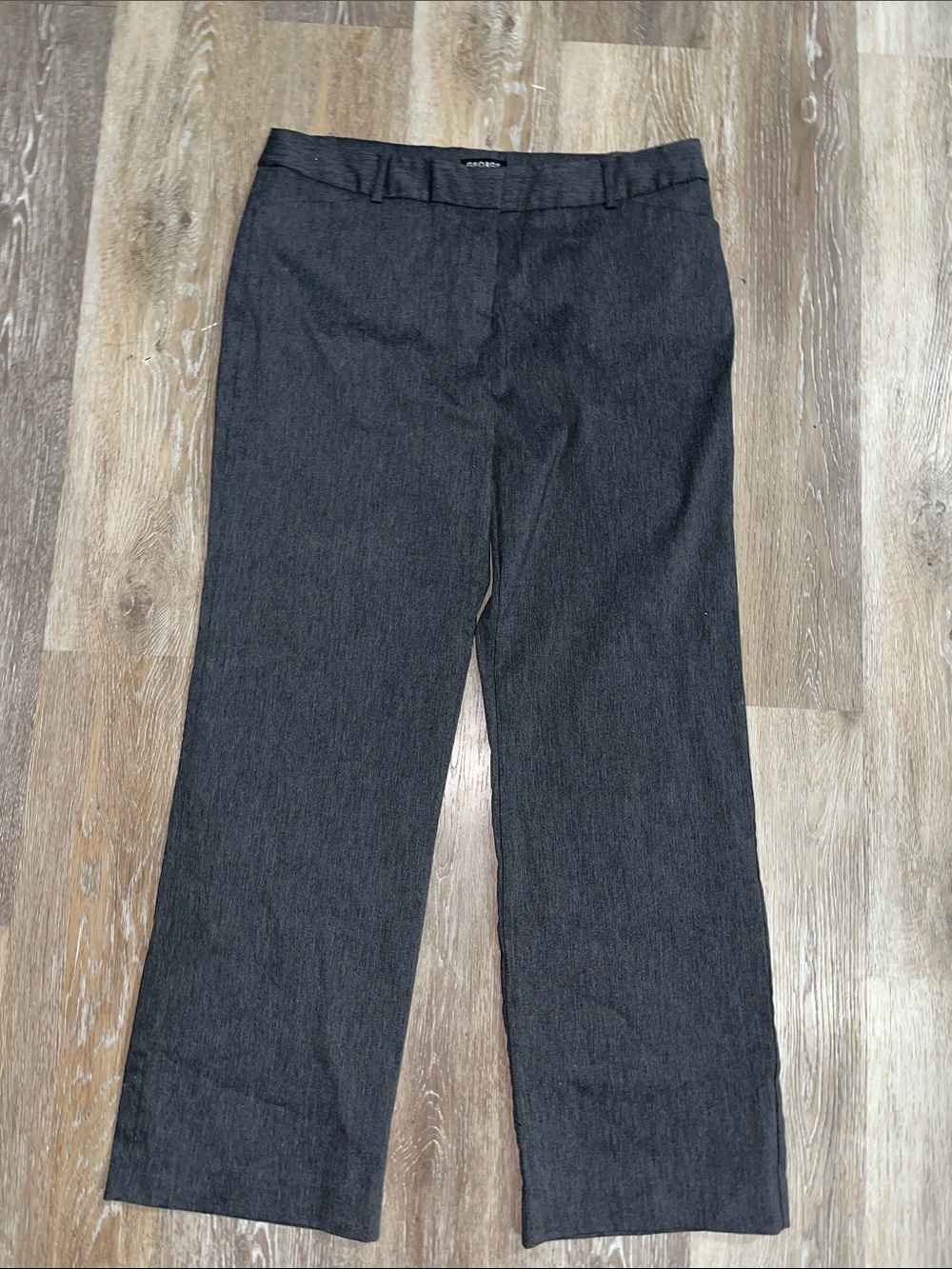NWOT 14P/L29” Dark Charcoal Straight Leg Dress Pants